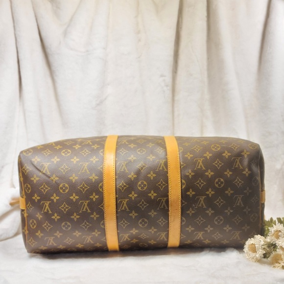 Authentic Louis Vuitton Keepall 50 bandouliere duffel travel bag - Picture 2 of 16